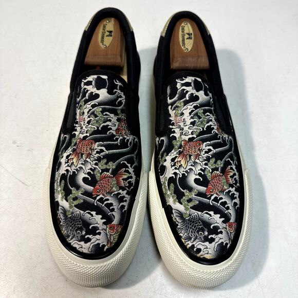 WORN ONCE RARE Vans x Ubiq Three Tides Tattoo Slip-On Summer 2018 KINGYO NAMI 8 main image 11